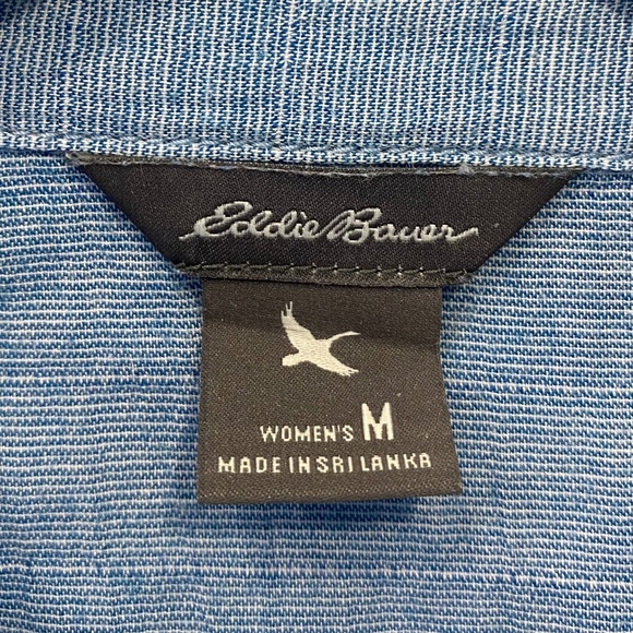 Ladies Eddie Bauer Long Sleeve Shirt - EUC - Picture 3 of 4